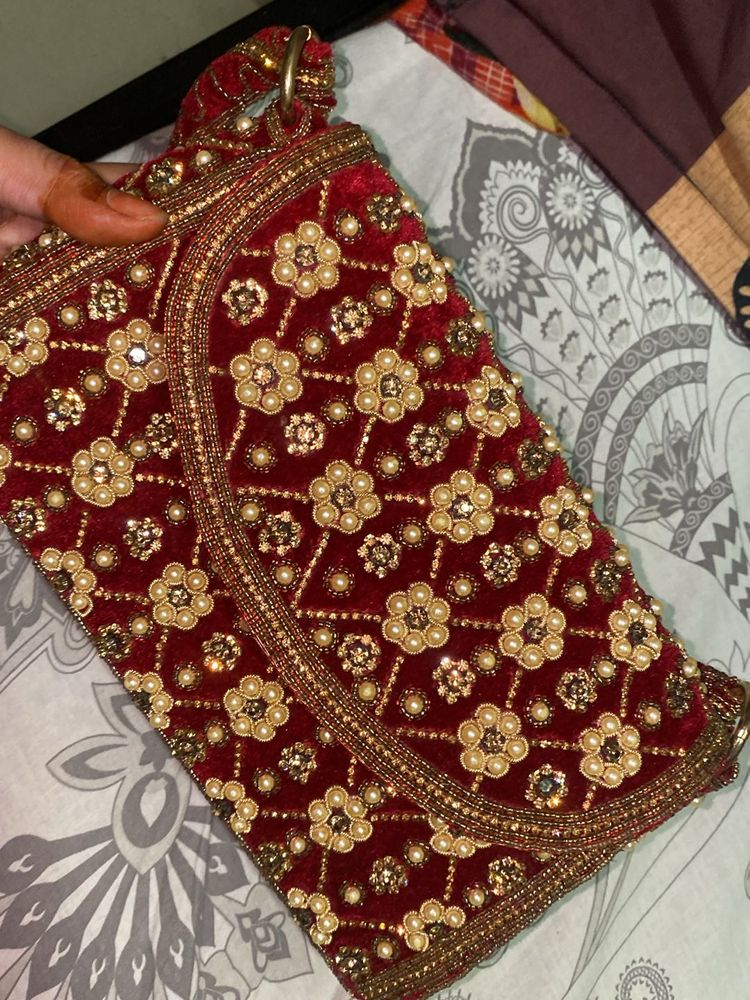 Beautiful Bridal Hand Bag