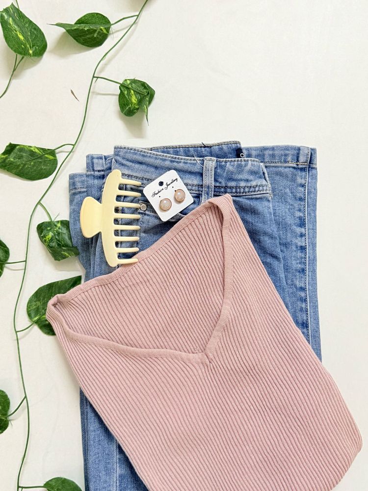 Knitted Top Full Sleeves