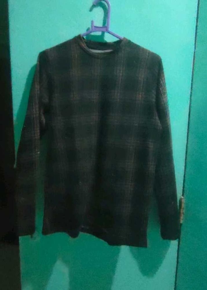 Men&#39;s Plaid Long Sleeve Shirt