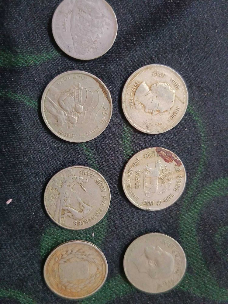 Rare 50 Paisa Commerative Coins