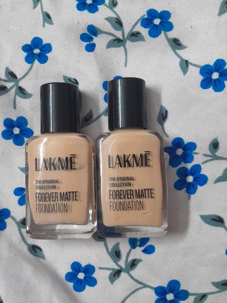Lakme Forever Matte Foundation - Bundle!
