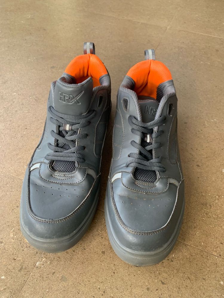 Gray Casual Sneakers