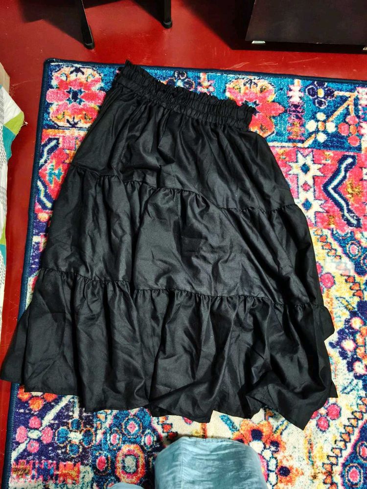 The Skirt Is Very Flared And Good Looking In Size