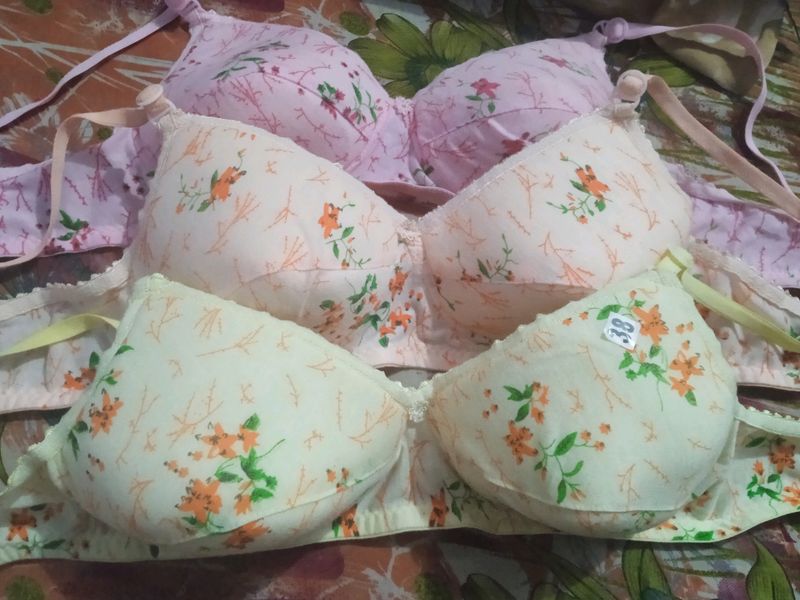 Pack Of 3 Padded Bra