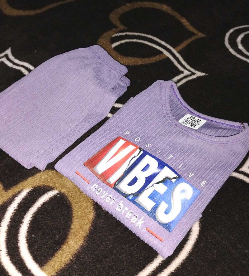 Positive Vibes outfit 💜