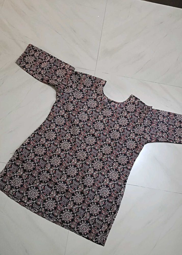 Printed Cotton Kurta