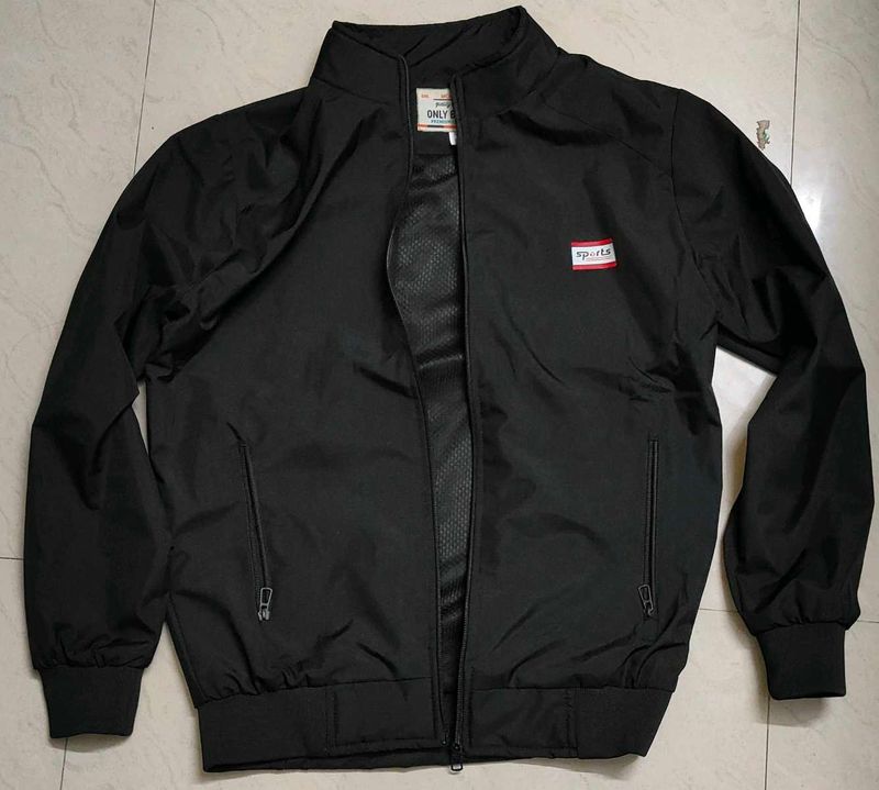 Men's Black Sports Jacket