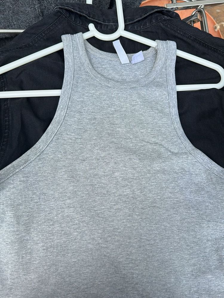 Gray Tank Top