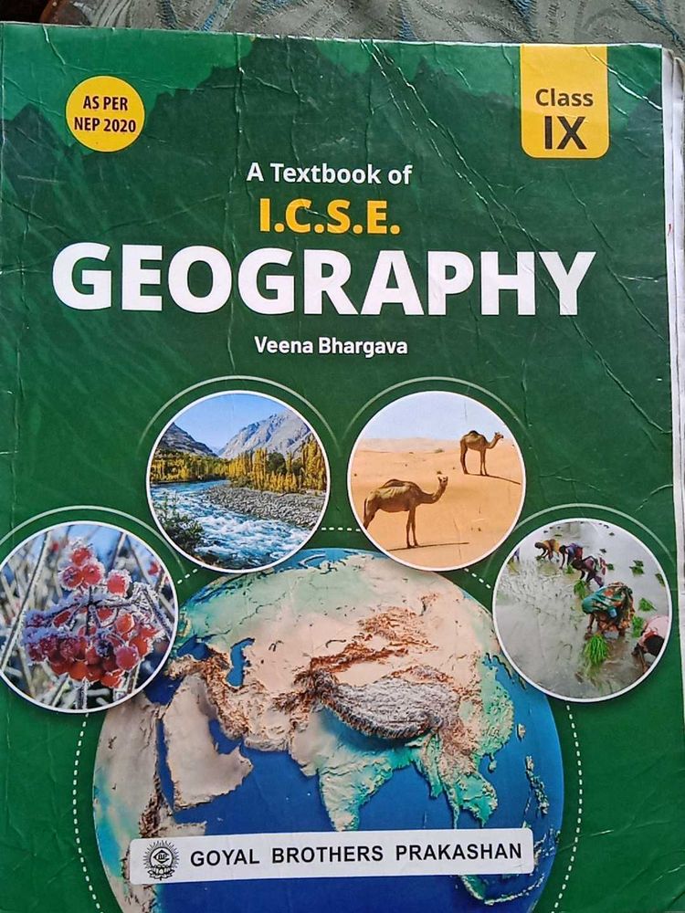 I.C.S.E. Geography Textbook - Class IX