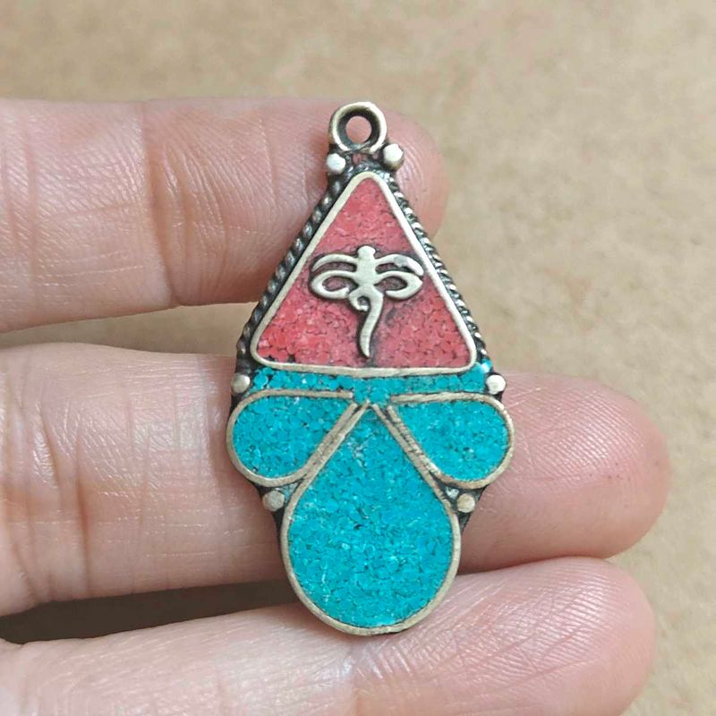 Buddha eyes Tibetan Pendant