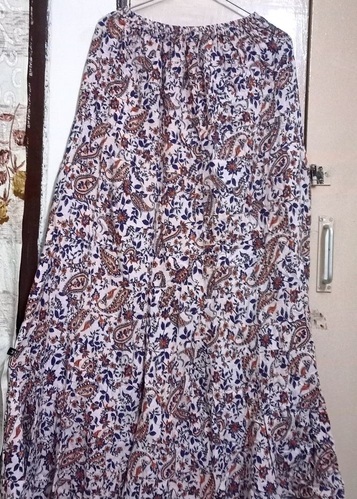 SUMMER Special Multi Printed Long Skirt