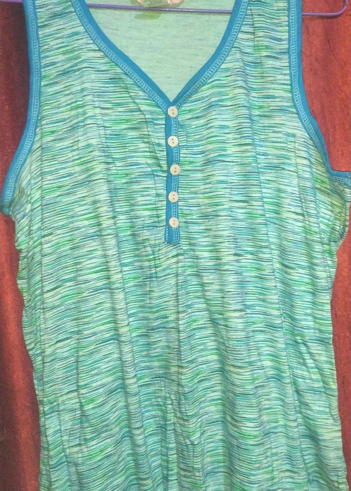 Cute Blue Tank Top
