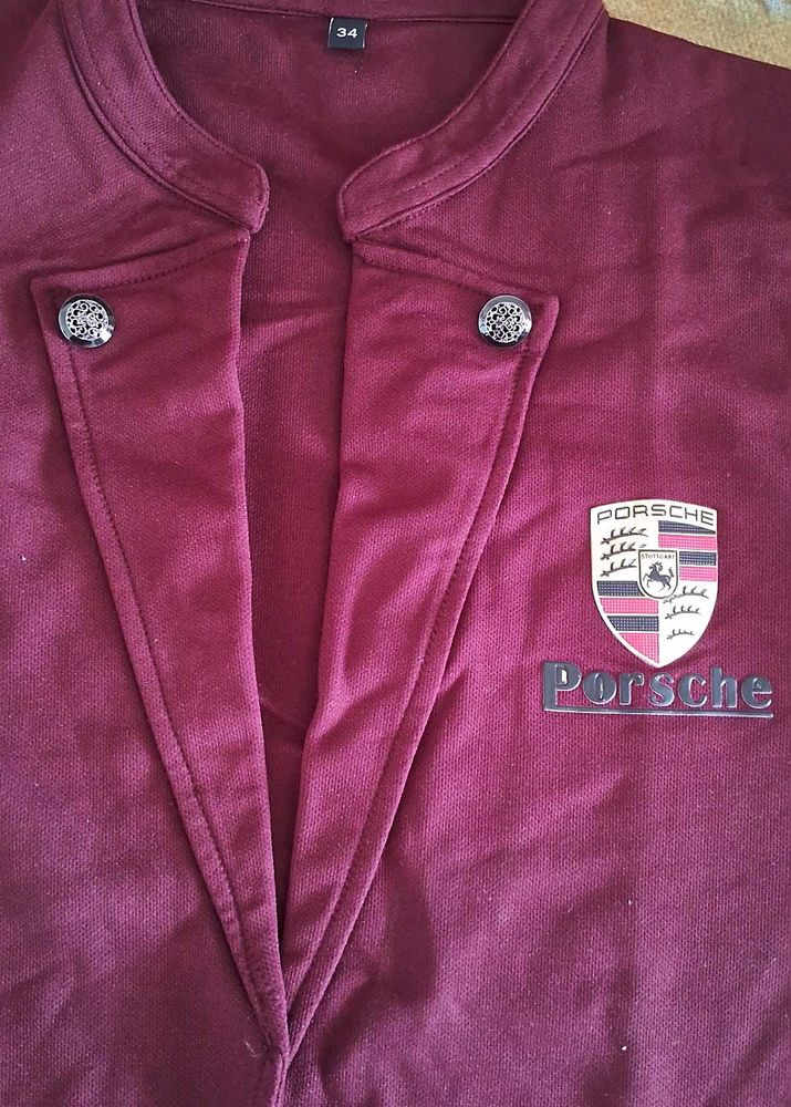 Porsche Maroon jacket