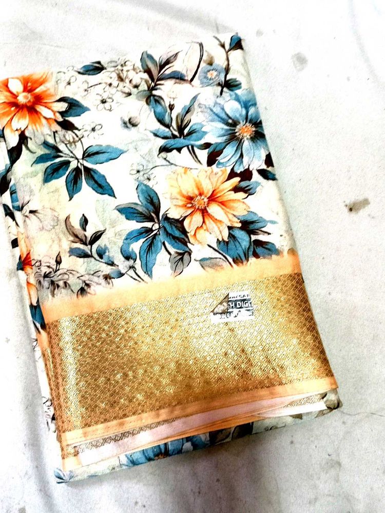 New Brand Digitial Printed Tassur Silk