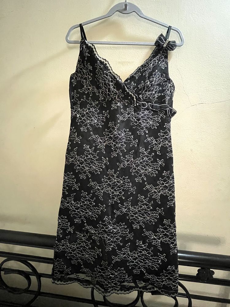 Lace Detail Slip Dress