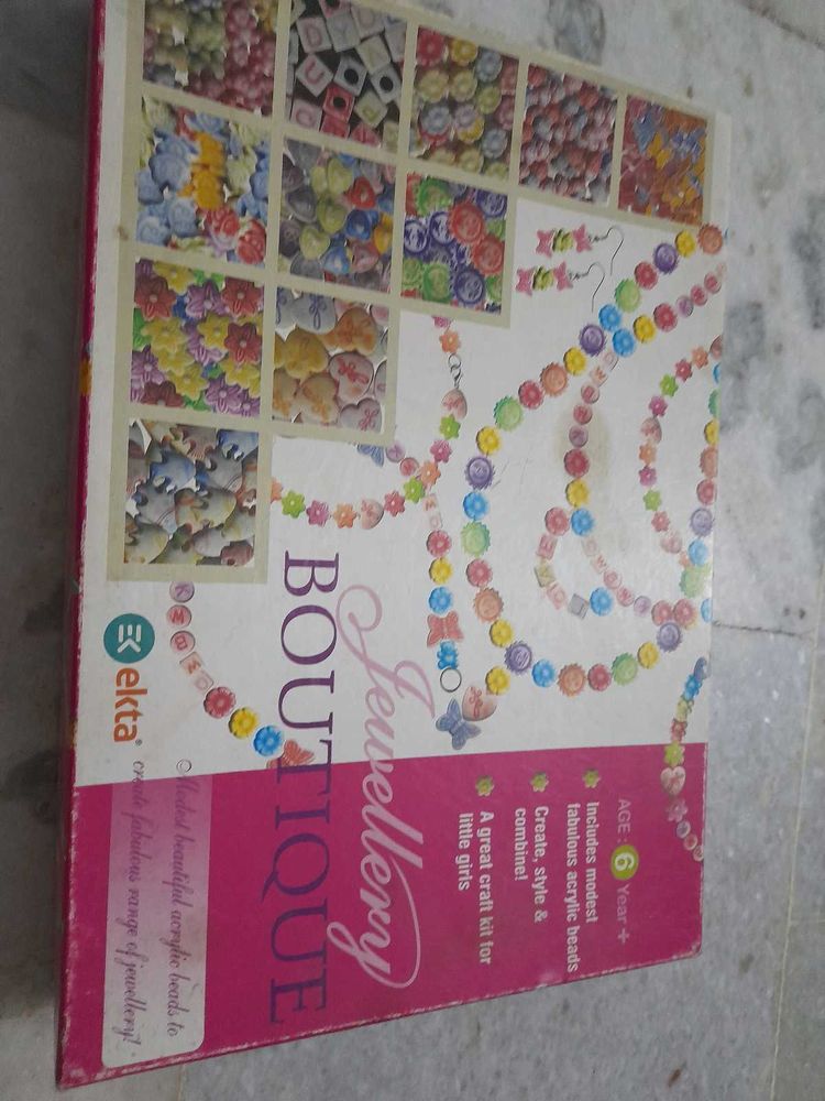 Block Building Game And Giris Jewellery Box