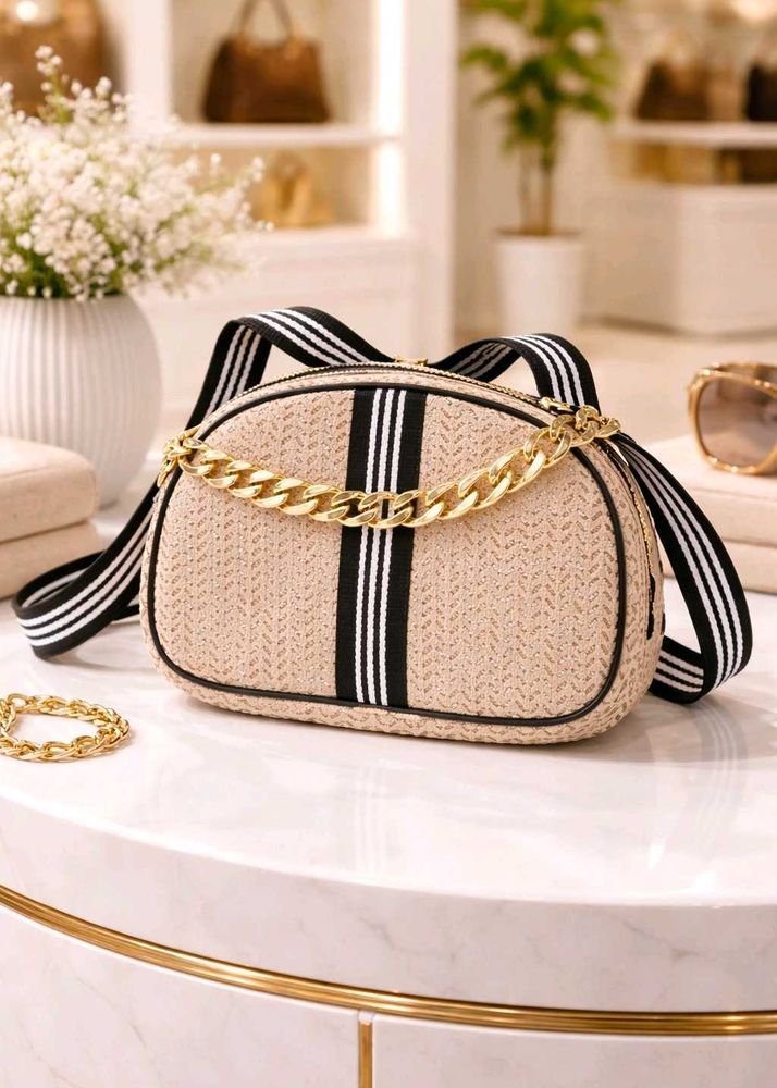 Crossbody Bag with Chain