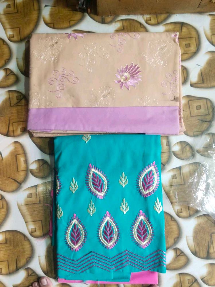 Combo Of 2 Elegant Dress Materials