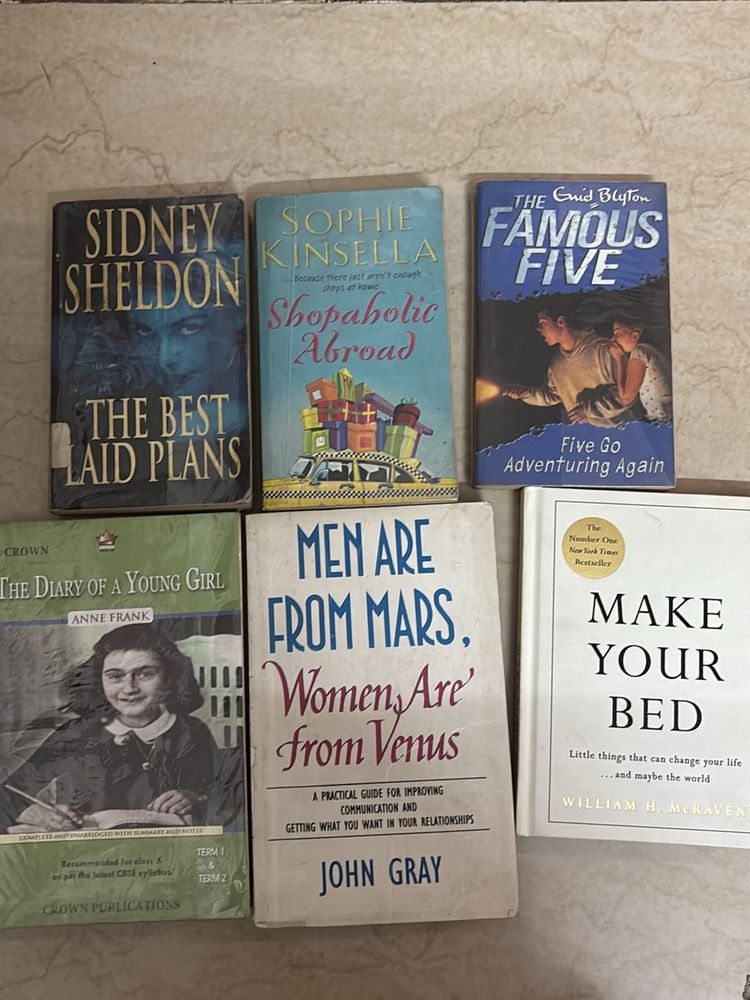 6 Novel Combo