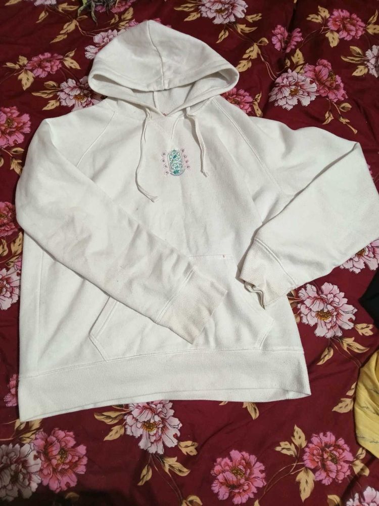 White Hoodie