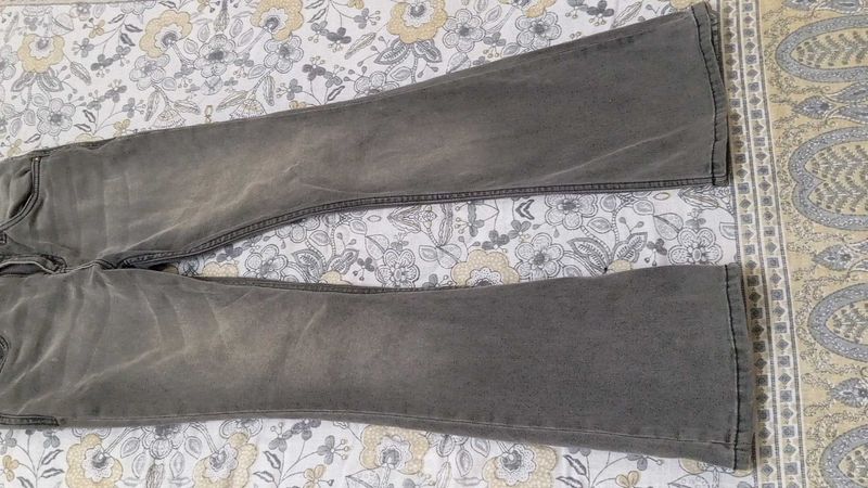Gray Denim Jeans