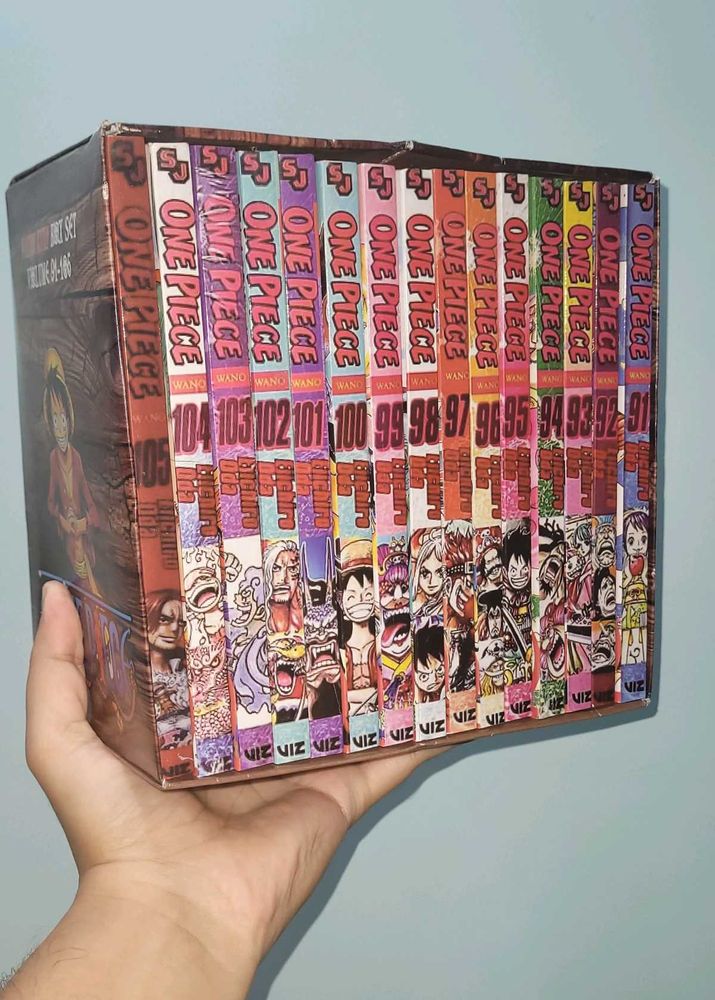 One Piece 91 To 105 Vol Box Set