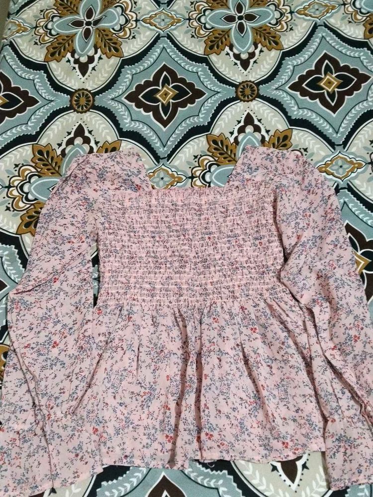 Floral Long Sleeve Top