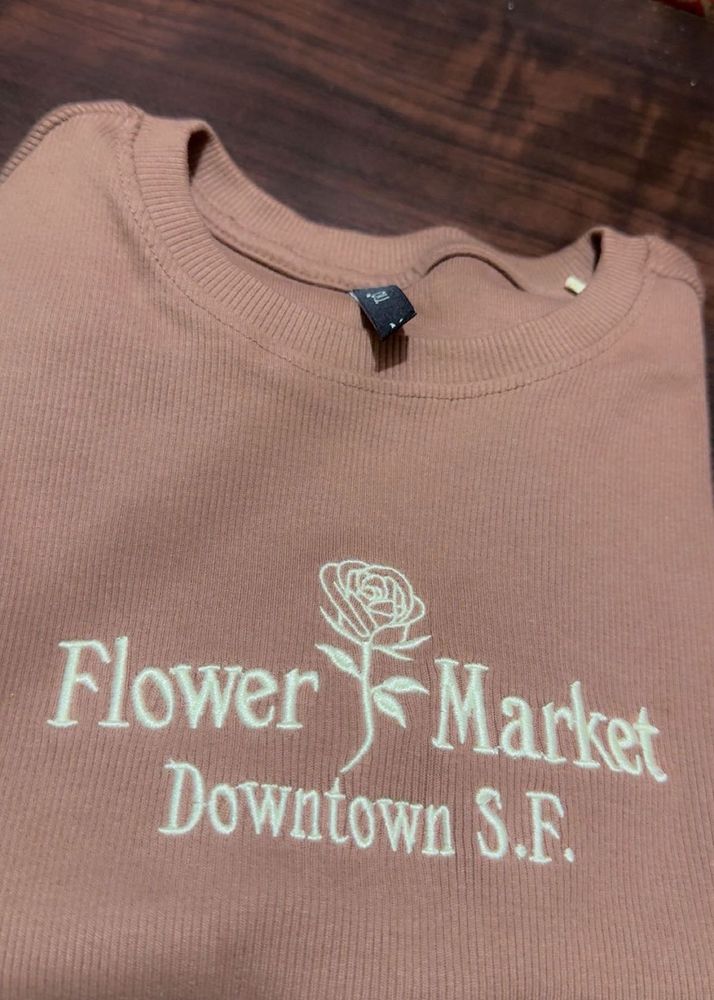 Cute Brown Graphic Tee