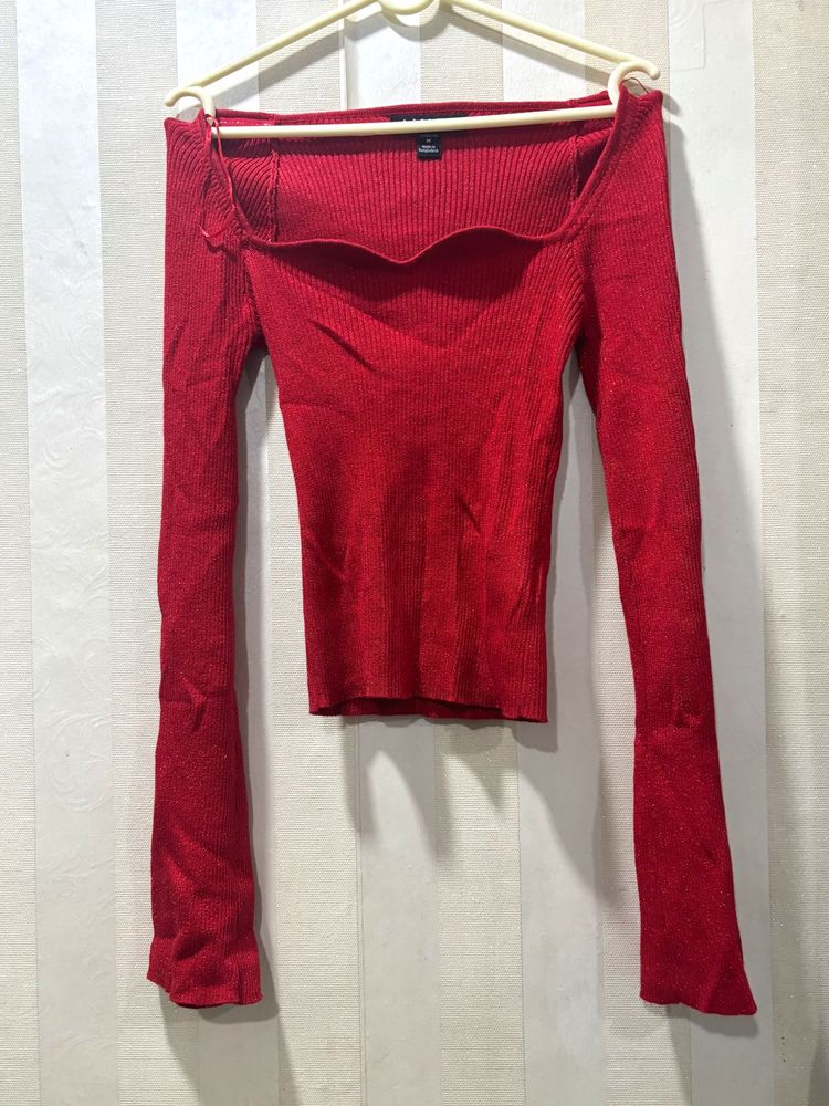 ❤️Red Long Sleeve Top❤️
