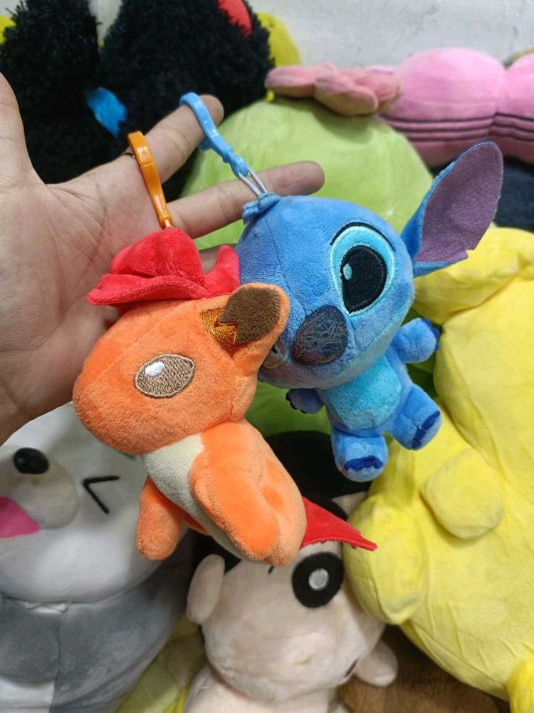 Vulpix &amp; Stitch Bagcharm