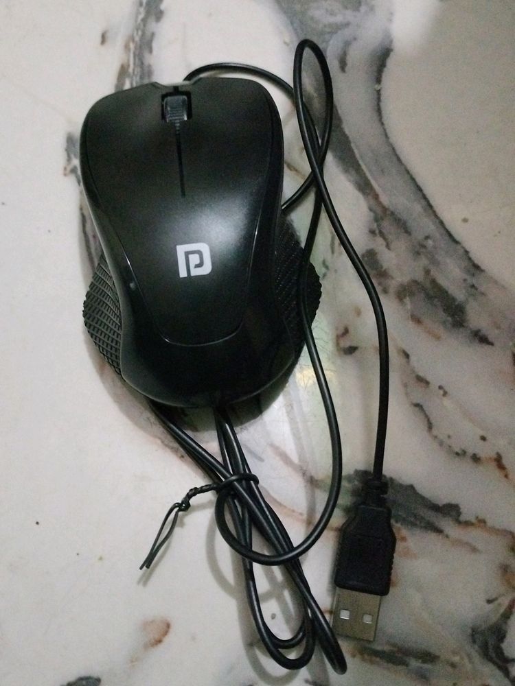 Black USB Computer Mouse