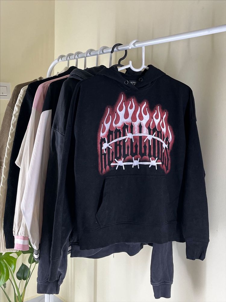 Graphic Print Hoodie