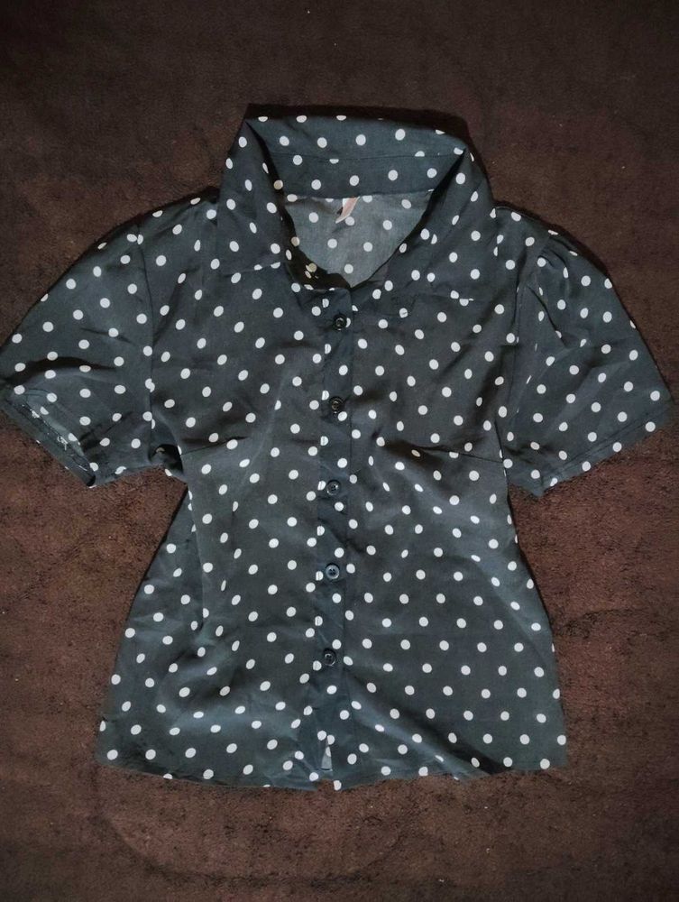 Polka Dot Blouse