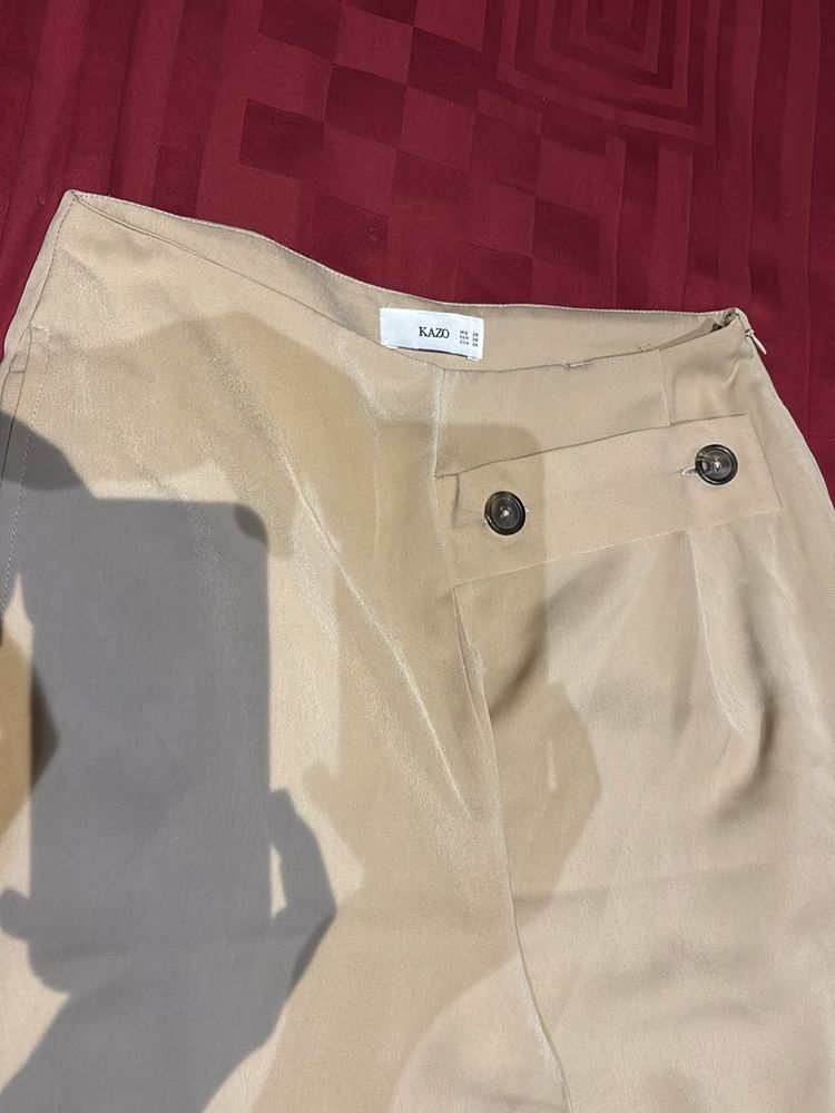 Beige Trousers Kazo