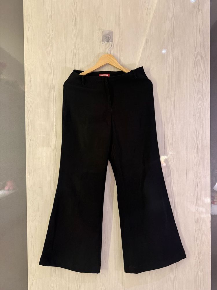 Black Flared Pants