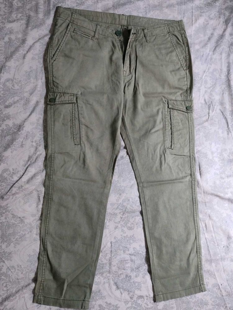 Olive Green Cargo Pants