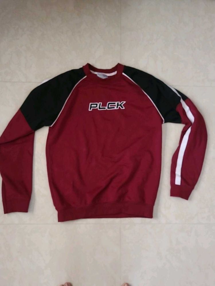 Maroon &amp; Black Sweatshirt