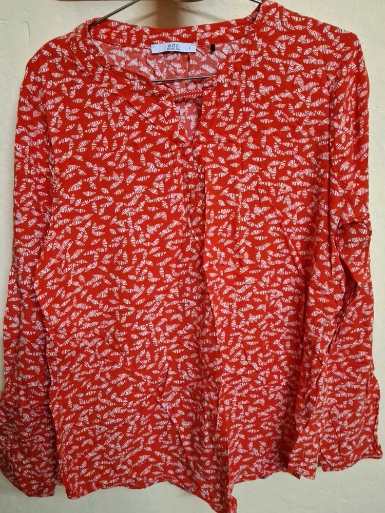 Red Cotton ♥️ Top