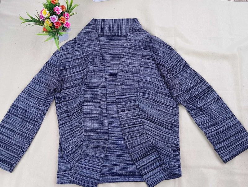 Striped Blue Cardigan