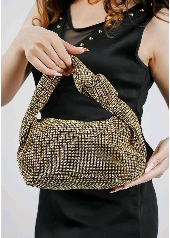 Sparkling Gold Evening Bag