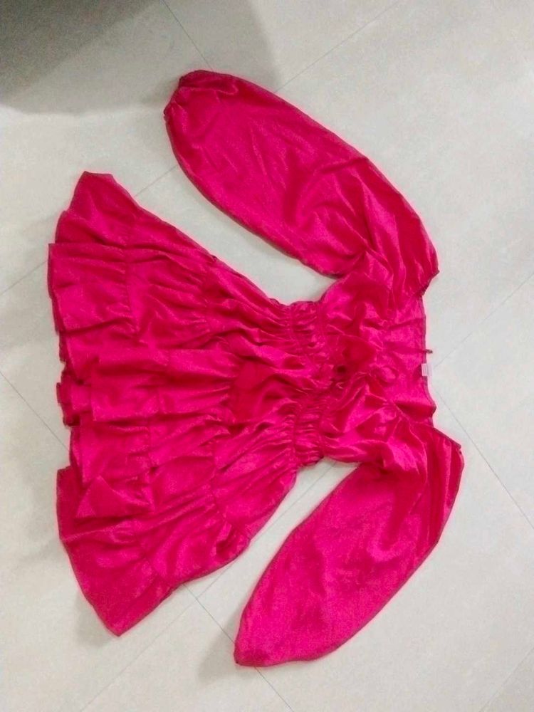 Pink Party Top
