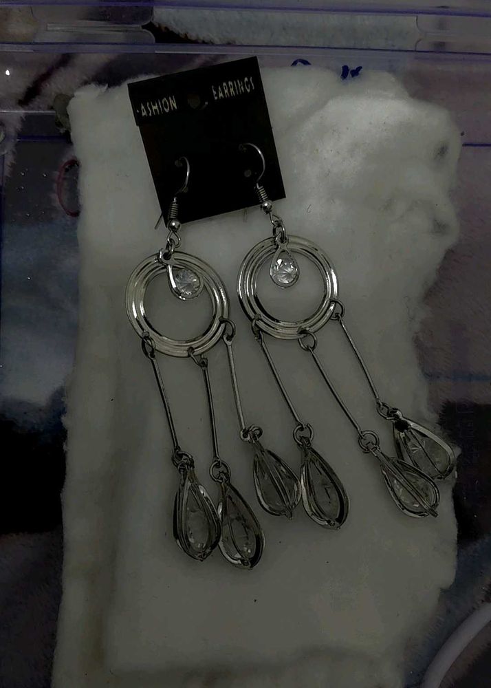 Silver Dangle Earrings