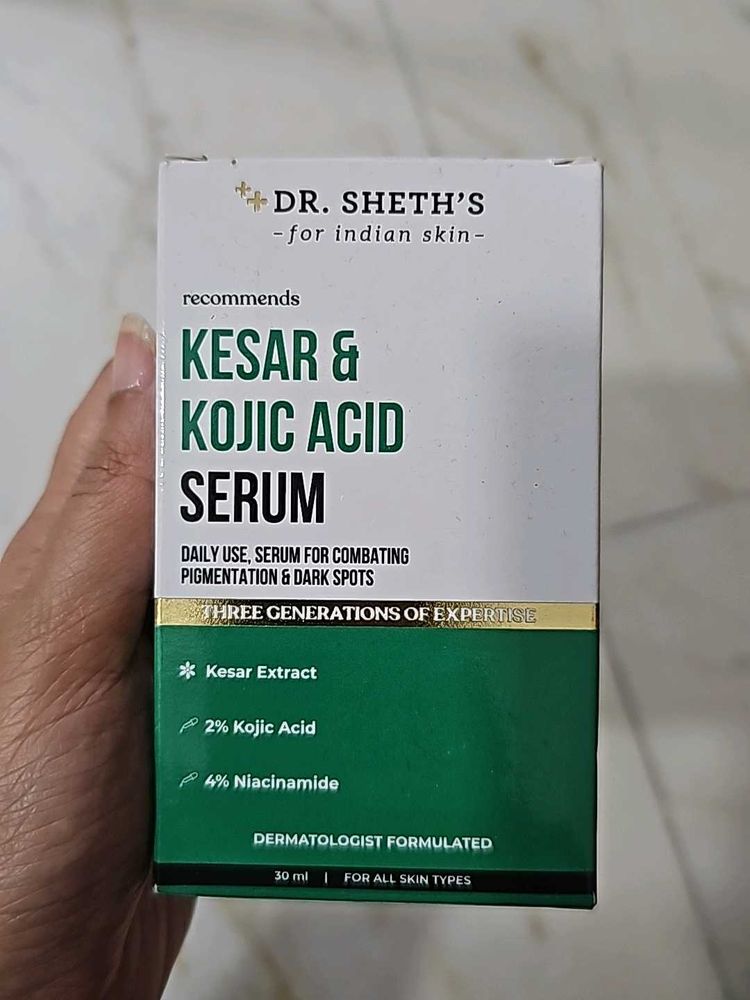 Dr Sheths  Kesar Kojic Acid Serum