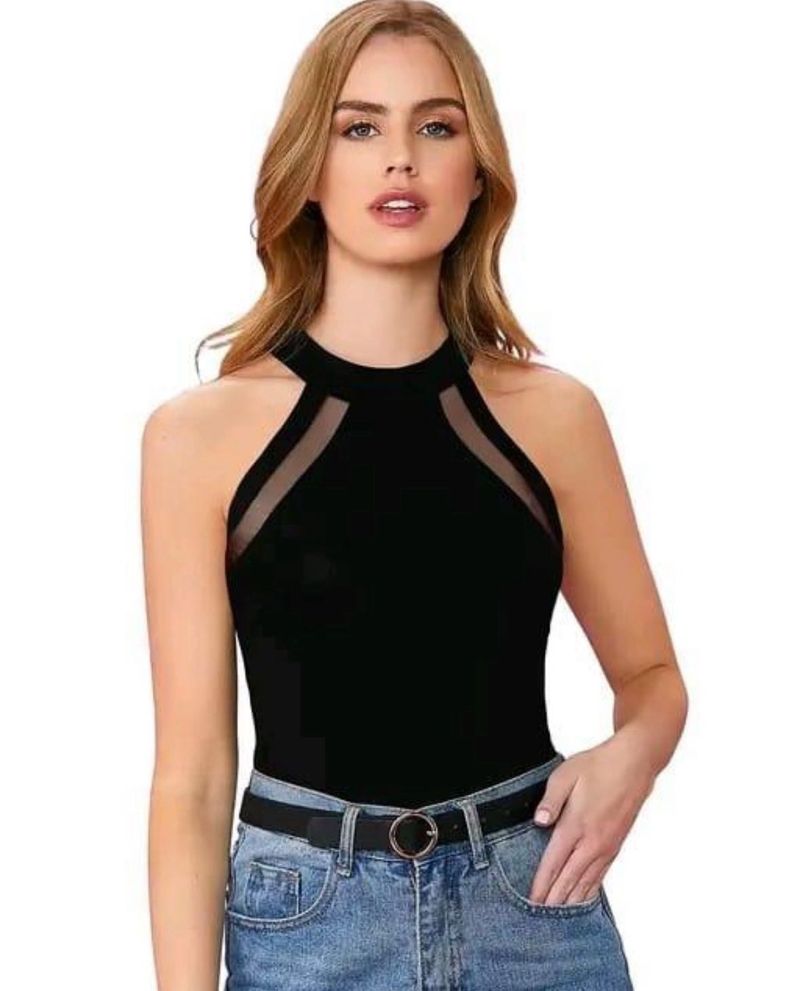 Sleek Black Tank Top