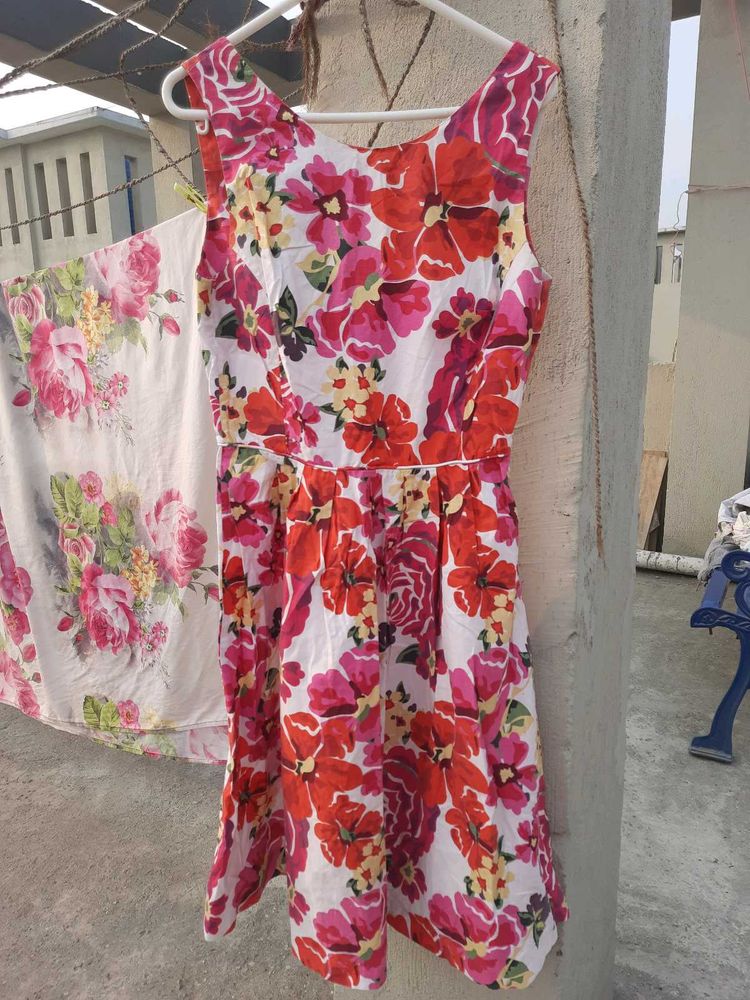 Floral Women Midi Dress