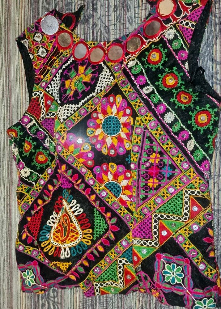 Navratri Mirrorwork Set