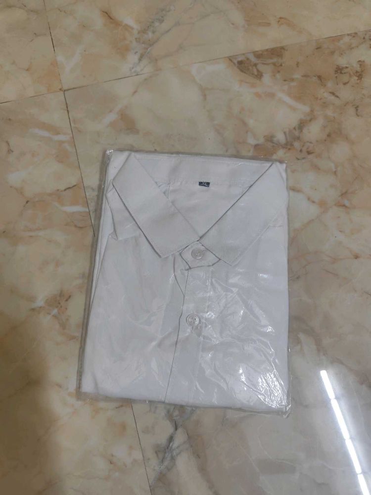 White Button-Down Shirt