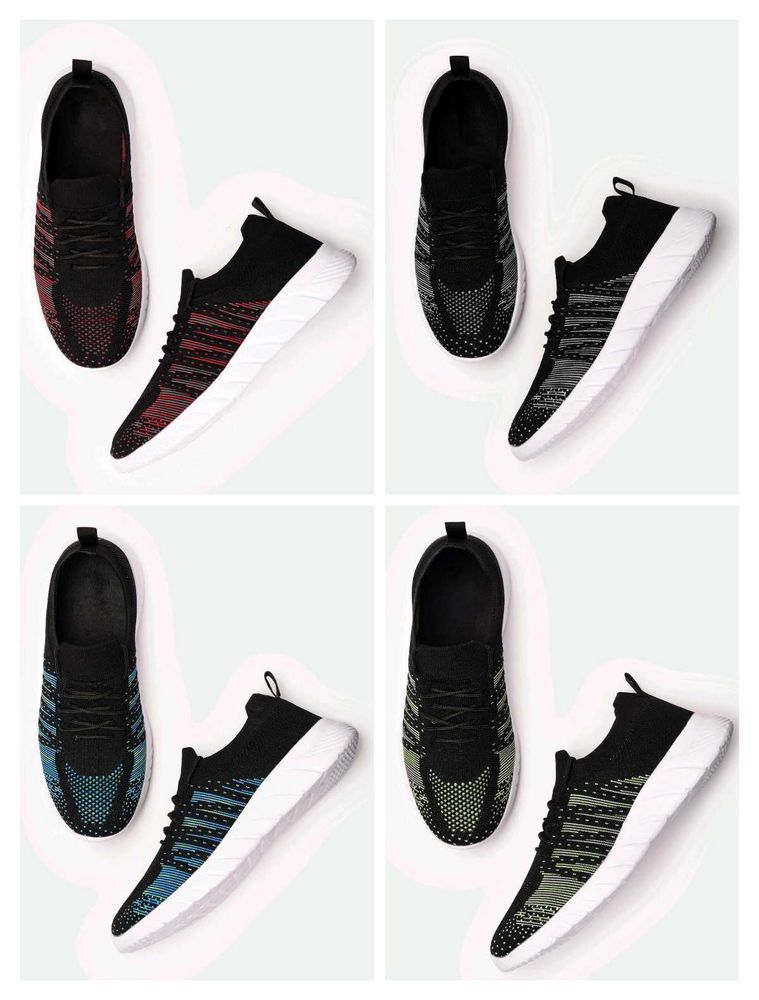 Men&#39;s Lightweight Knit Running Shoes