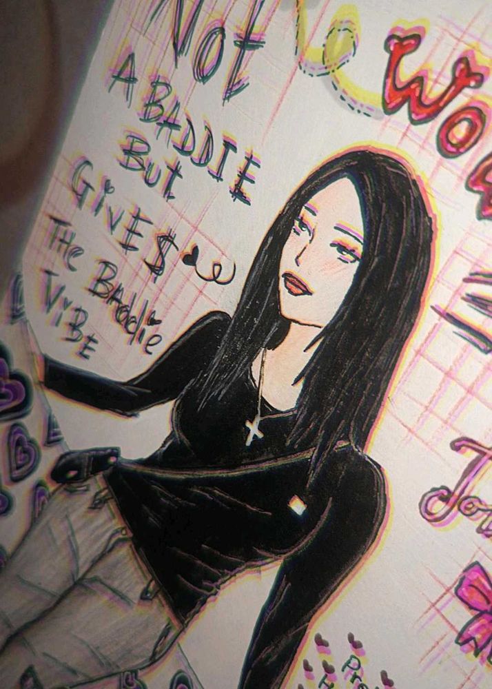 Handmade Customized Drawing 🎀🖤✨