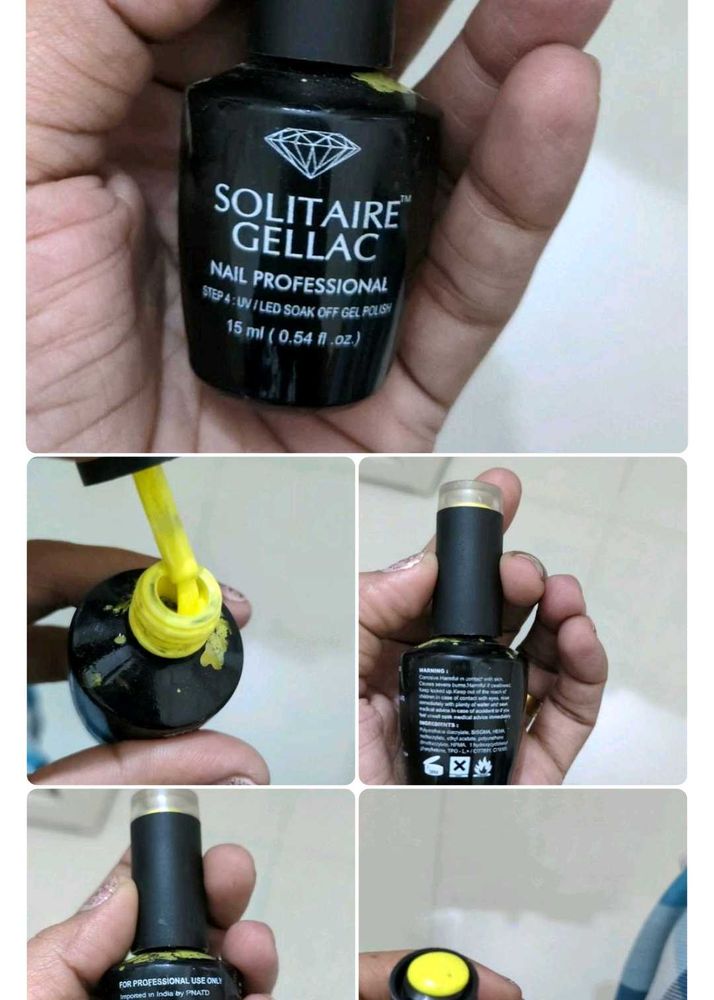 Solitaire Gellac Nail Polish
